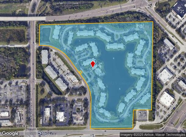  902 Delaney Cir, Brandon, FL Parcel Map