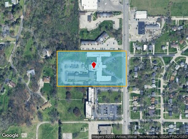  1011 N Byrne Rd, Toledo, OH Parcel Map
