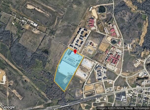 9917 Hill Ln, Manor, TX Parcel Map