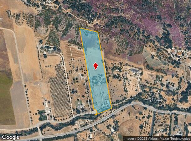  9905 Ojai Santa Paula Rd, Ojai, CA Parcel Map