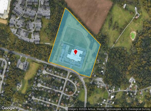  1100 Eastern Blvd N, Hagerstown, MD Parcel Map