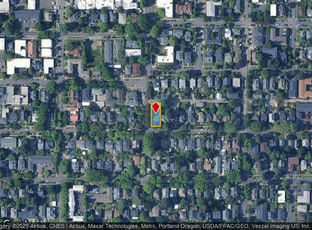  1406 Ne 24Th Ave, Portland, OR Parcel Map
