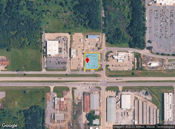 1102 W Shawnee St, Muskogee, OK Parcel Map