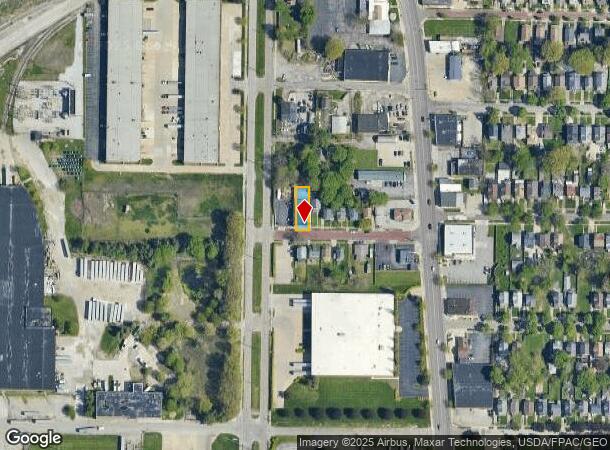 33 W Mapledale Ave, Akron, OH Parcel Map