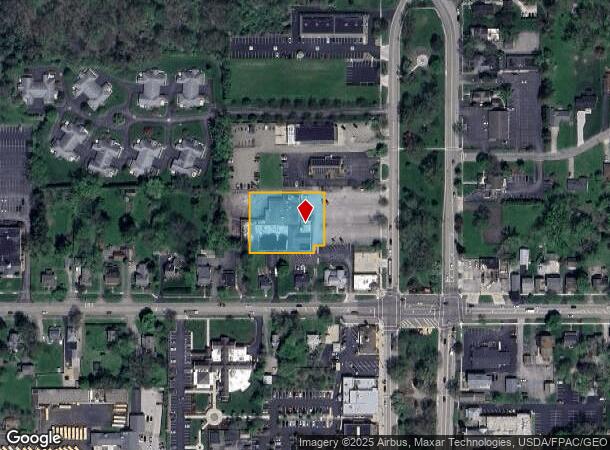 8 N Broad St, Canfield, OH Parcel Map