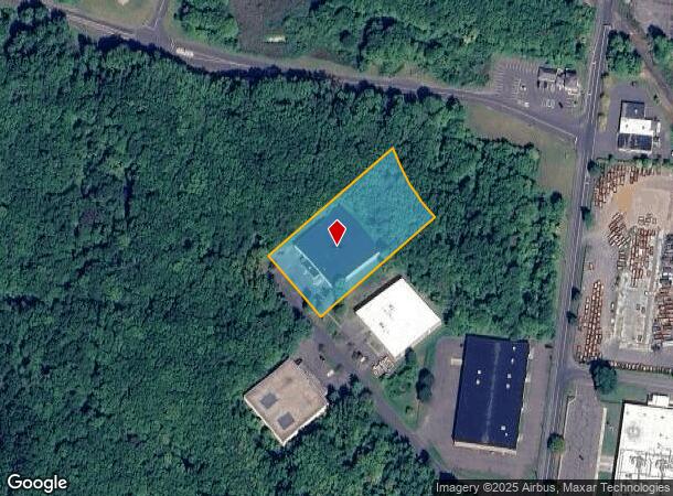 80 Bennett St, Suffield, CT Parcel Map