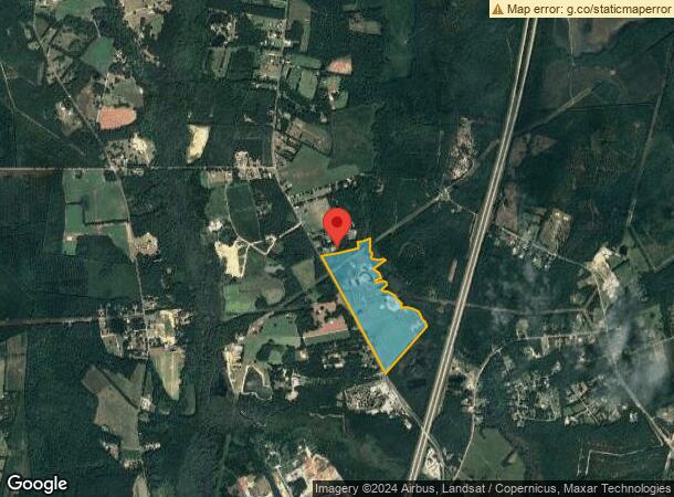  1960 Mount Carmel Rd, Walterboro, SC Parcel Map