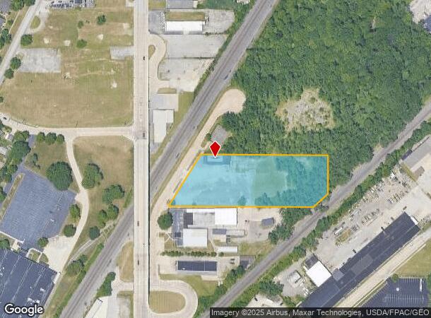  698 Front St, Berea, OH Parcel Map