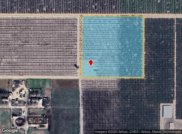  6821 Mayer Ave, Bakersfield, CA Parcel Map