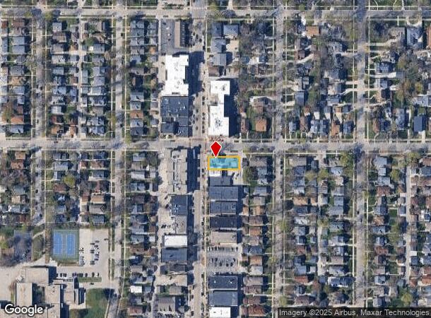 4496 N Oakland Ave, Milwaukee, WI Parcel Map