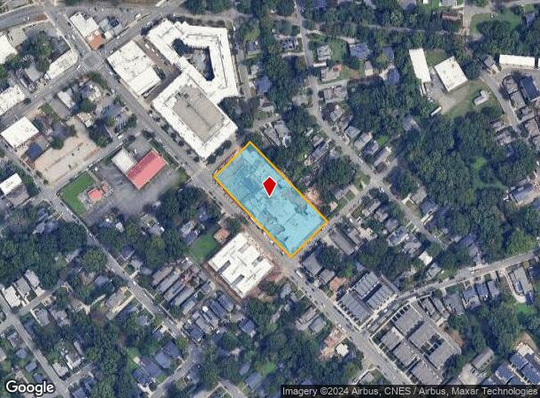  719 E 36Th St, Charlotte, NC Parcel Map