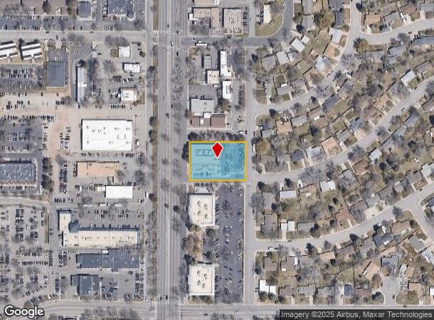  2900 S College Ave, Fort Collins, CO Parcel Map