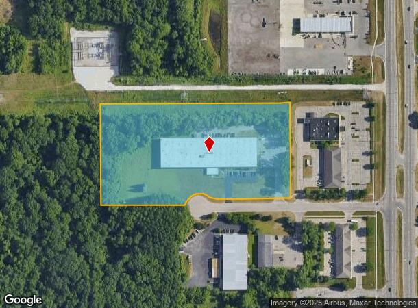 901 Metzgar Dr Nw, Comstock Park, MI Parcel Map