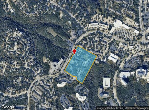  9417 Great Hills Trl, Austin, TX Parcel Map