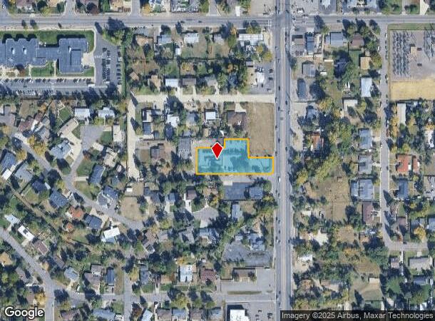 1805 Kipling St, Lakewood, CO Parcel Map