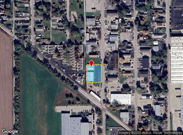 470 S Mapleton St, Columbus, IN Parcel Map