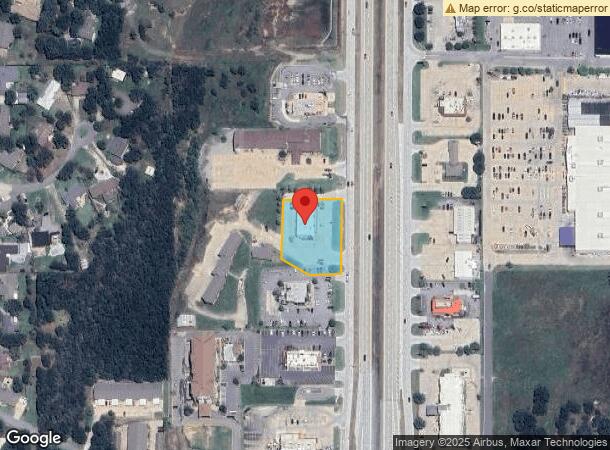  611 S George Nigh Expy, Mcalester, OK Parcel Map