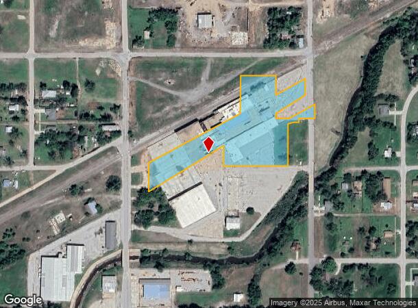  502 W Michigan Ave, Chickasha, OK Parcel Map