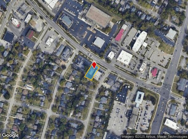  136 Southland Dr, Lexington, KY Parcel Map