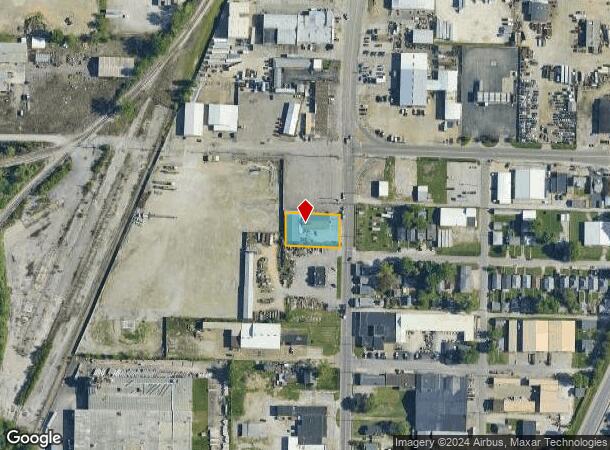  1432 N Fares Ave, Evansville, IN Parcel Map