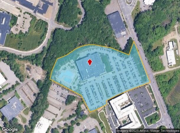 186 Middlesex Tpke, Burlington, MA Parcel Map