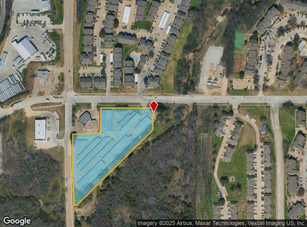 2455 W Tarrant Rd, Grand Prairie, TX Parcel Map