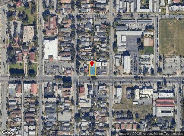 425 E Foothill Blvd, Azusa, CA Parcel Map