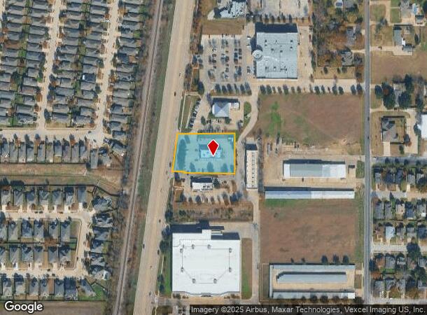  1921 S Main St, Grapevine, TX Parcel Map