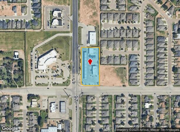 606 N Frankford Ave, Lubbock, TX Parcel Map