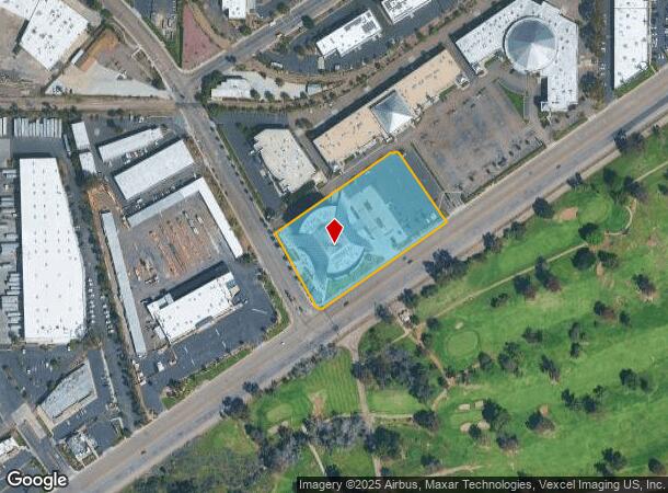  7310 Miramar Rd, San Diego, CA Parcel Map