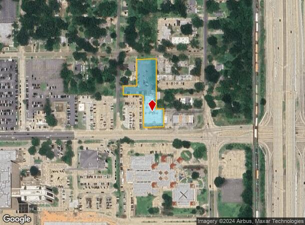  1322 Kings Hwy, Shreveport, LA Parcel Map