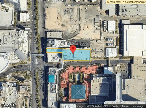  3769 Las Vegas Blvd S, Las Vegas, NV Parcel Map