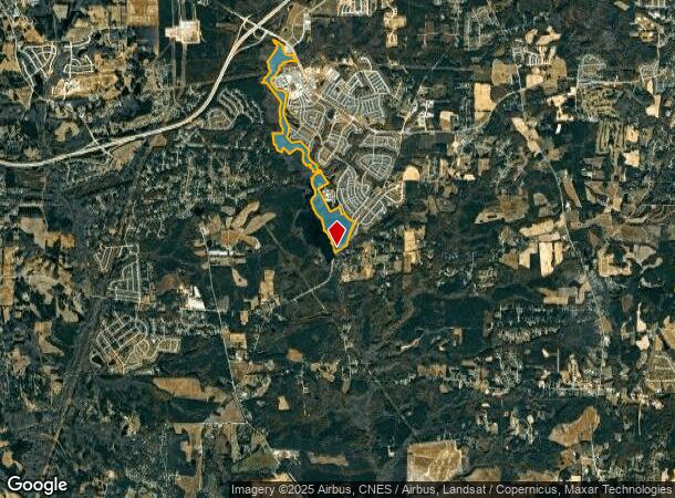 10505 Poole Rd, Wendell, NC Parcel Map