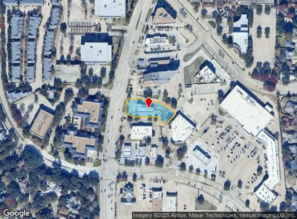  17180 Preston Rd, Dallas, TX Parcel Map