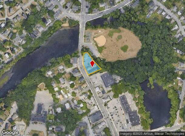  202 Bussey St, Dedham, MA Parcel Map