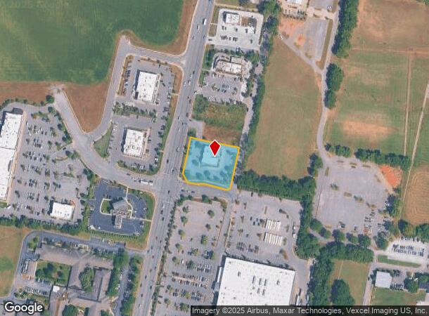  2104 Memorial Blvd, Murfreesboro, TN Parcel Map