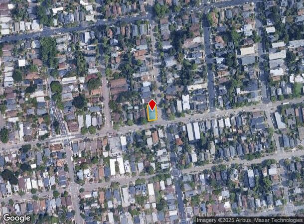1645 Dwight Way, Berkeley, CA Parcel Map