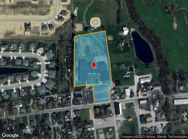 200 W Pearl St, Trafalgar, IN Parcel Map