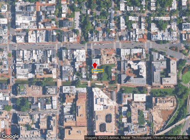  1069 Thomas Jefferson St Nw, Washington, DC Parcel Map