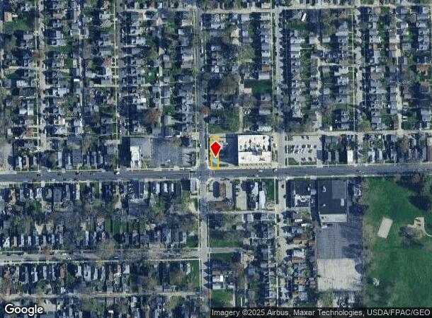  1401 Starr Ave, Toledo, OH Parcel Map