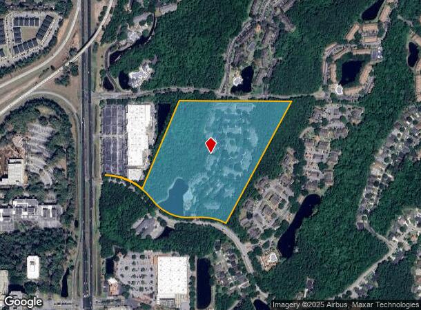  7635 Timberlin Park Blvd, Jacksonville, FL Parcel Map