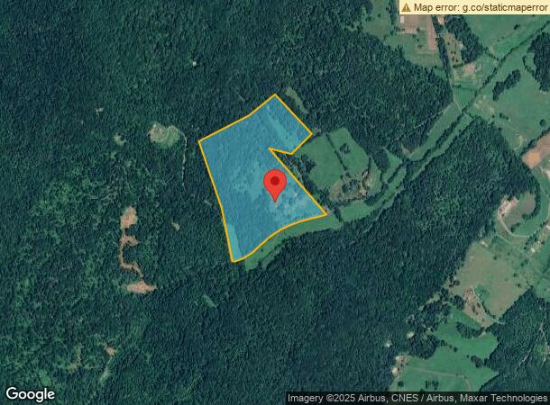  1219 House Hollow Rd, Sperryville, VA Parcel Map