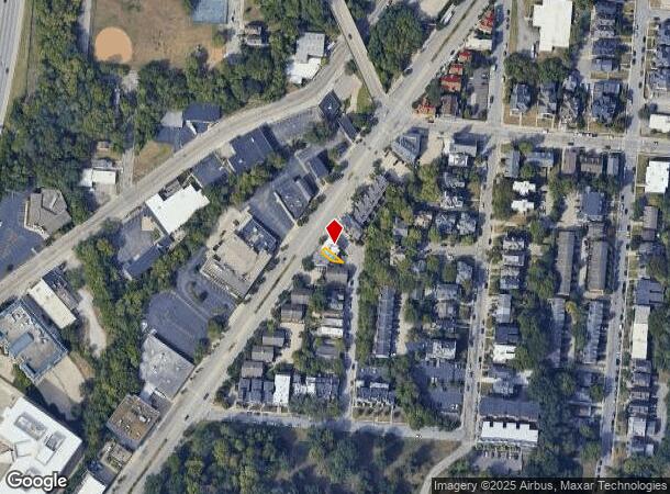  2150 Gilbert Ave, Cincinnati, OH Parcel Map