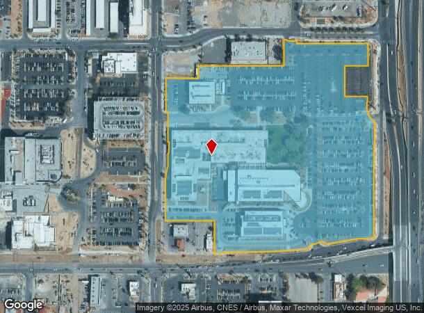 813 S Shadow Ln, Las Vegas, NV Parcel Map