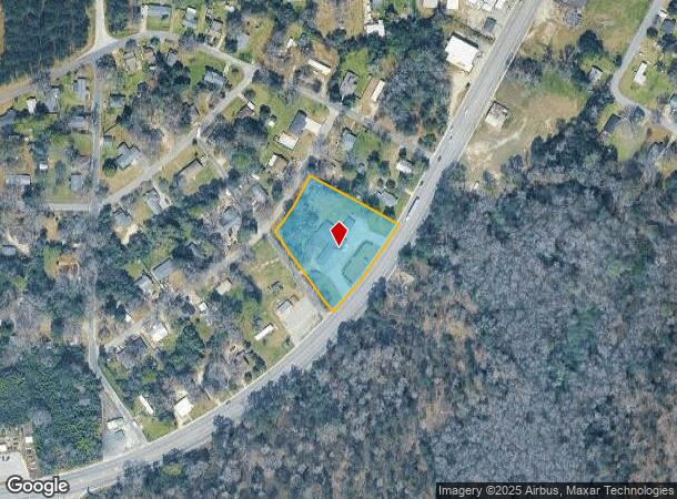 1117 Jefferson Davis Hwy, Camden, SC Parcel Map