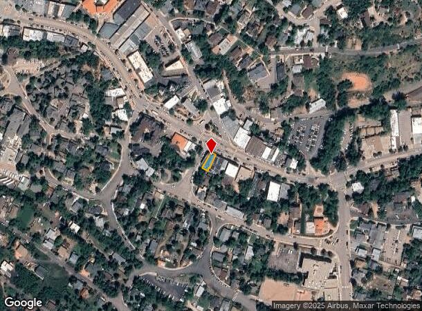 741 Manitou Ave, Manitou Springs, CO Parcel Map