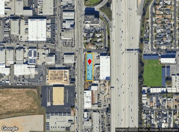  10404 S La Cienega Blvd, Inglewood, CA Parcel Map