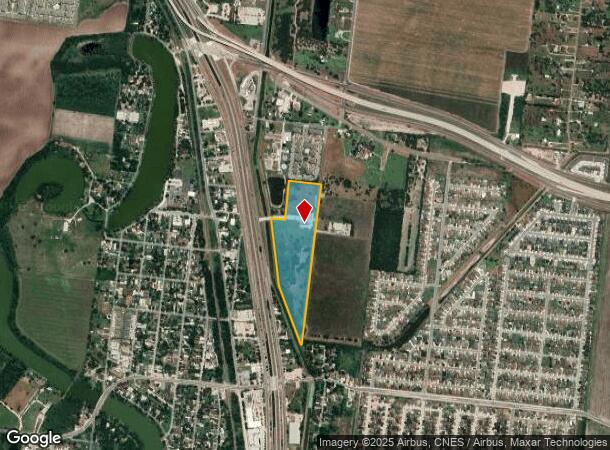 200 Thompson Dr, Olmito, TX Parcel Map