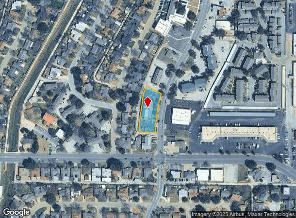 2500 S Willis St, Abilene, TX Parcel Map