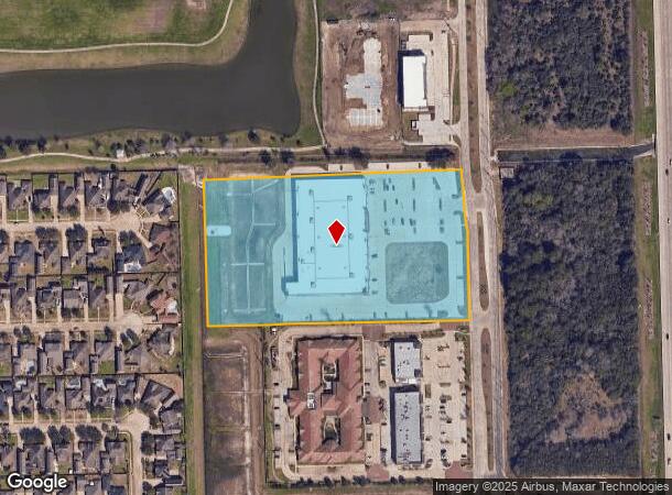  3350 Business Center Dr, Pearland, TX Parcel Map